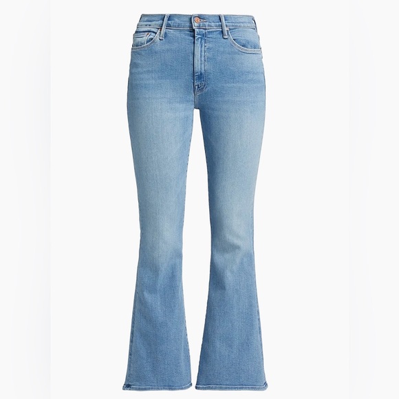MOTHER Weekender Mid-Rise Flare Ankle Jeans -Size 24 - Picture 3 of 12